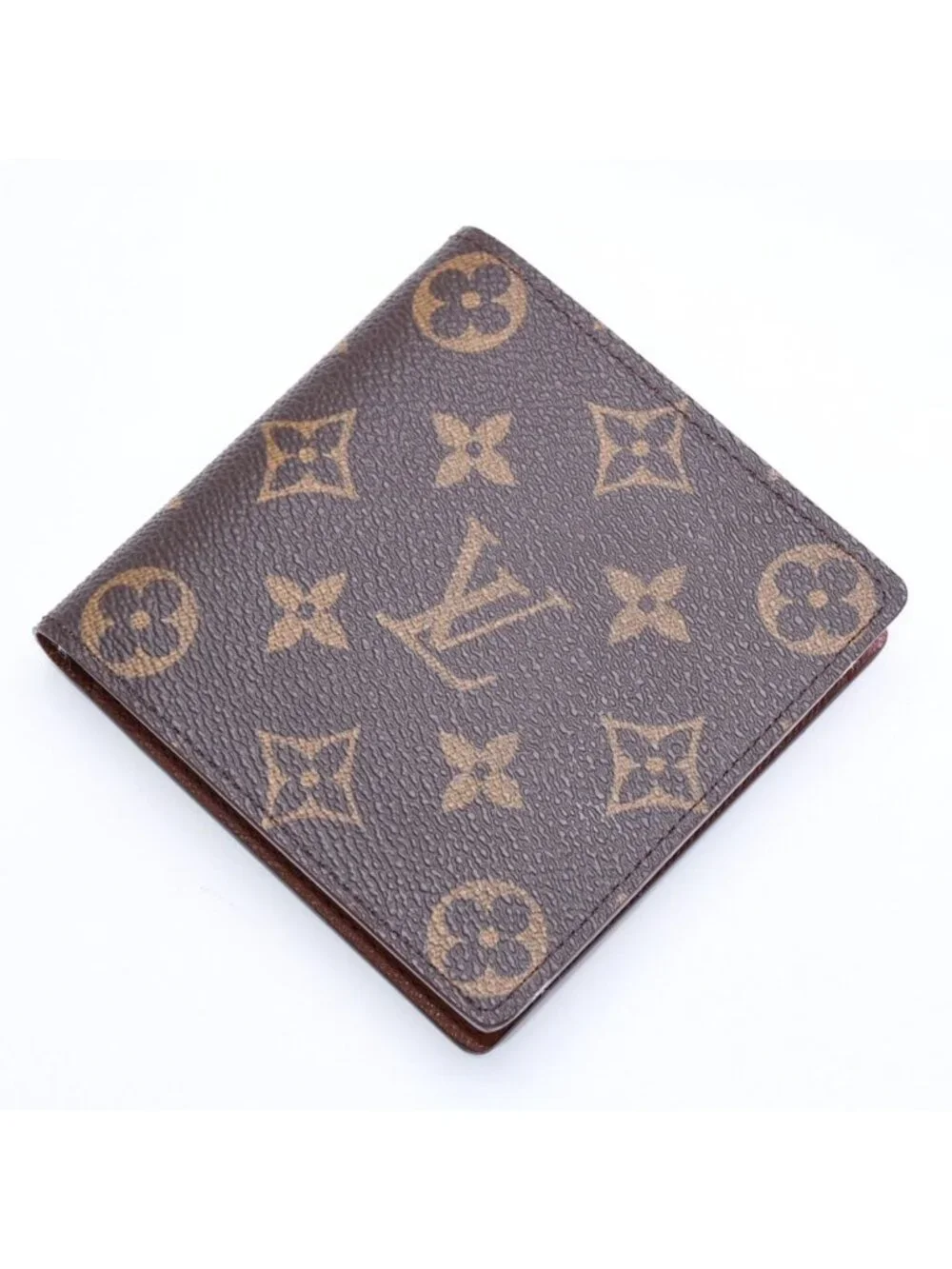 Louis Vuitton Portefeuille Marco Bifold Wallet Brown